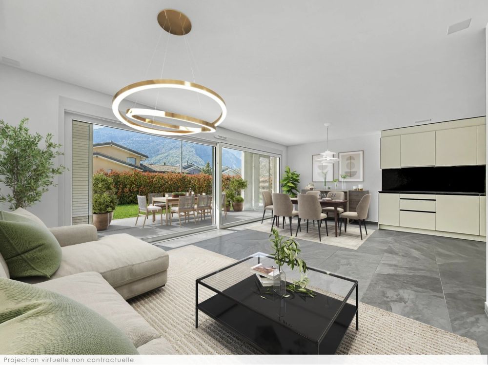Appartement lumineux de 3.5 pièces à Martigny -  Bild 5