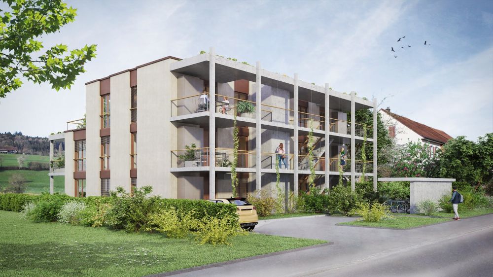 Moderne 4.5-Zimmer-Wohnung Westhöhe in Eschenz mit Seenähe -  Bild 1