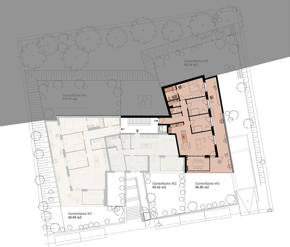 Exklusive Gartenwohnung mit hoher Energieeffizienz und unverbaubarer Aussicht.Neue Preise! - W3 -  Bild 7