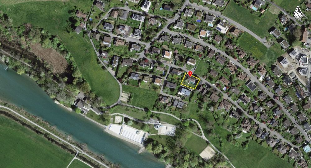 Traumhafte Lage/Garten- und Poolparadies/unmittelbar nähe Aare/viel Potenzial (Ausbau oder Neubau) - Bild 4