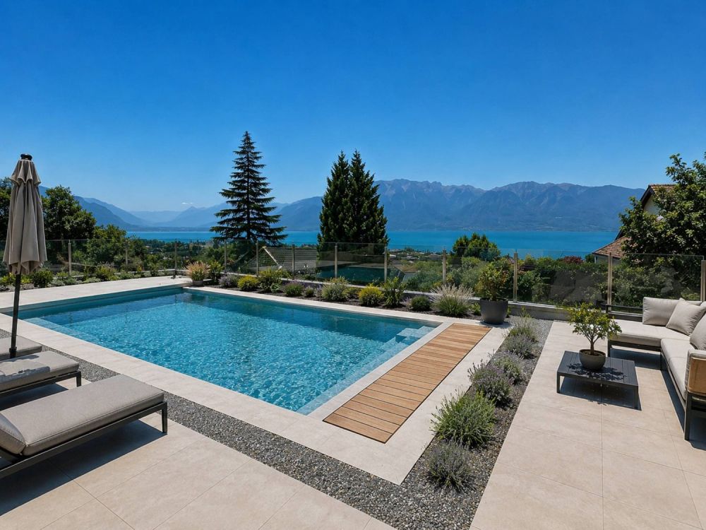Neuf ! Villa individuelle avec piscine et magnifique vue sur le lac -  Bild 6