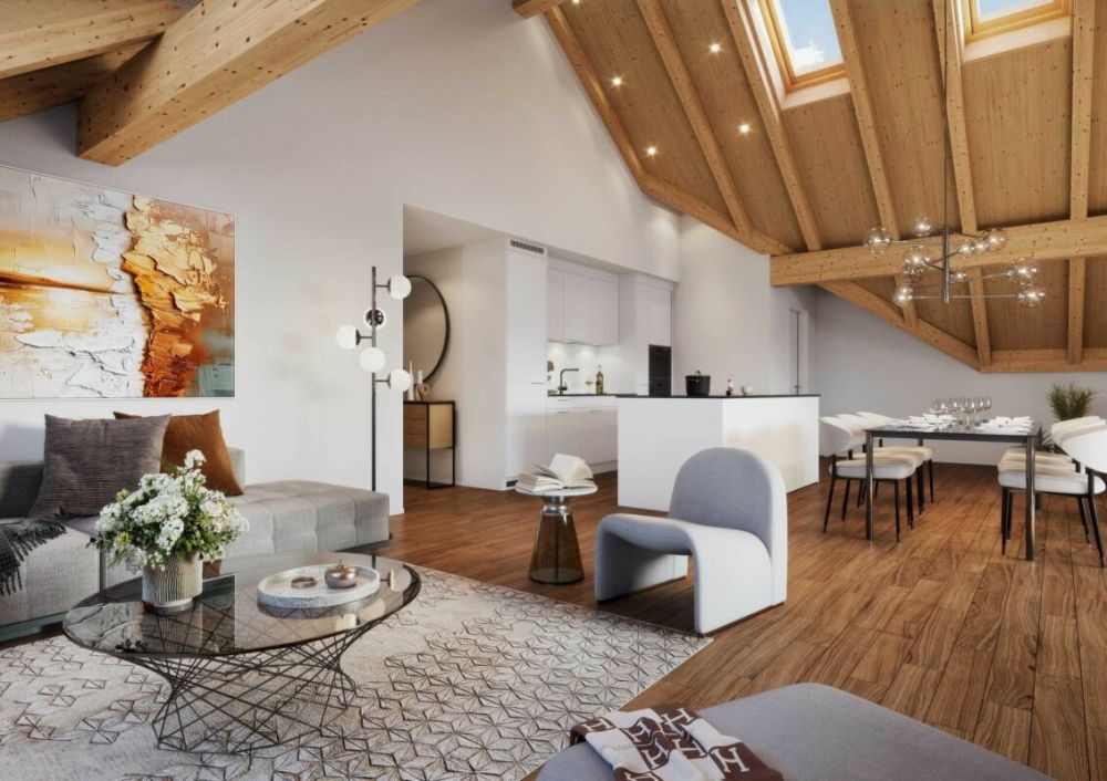 4 1/2-Zimmer-Dachwohnung mit Loggia und Estrich - Bild 4