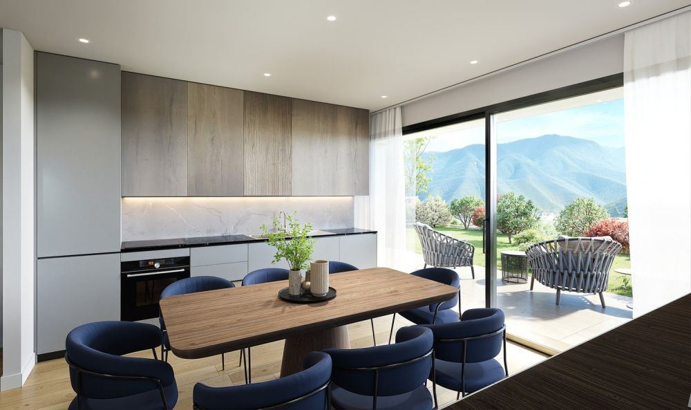 Elegante 3.5 locali con giardino e vista lago -  Bild 2