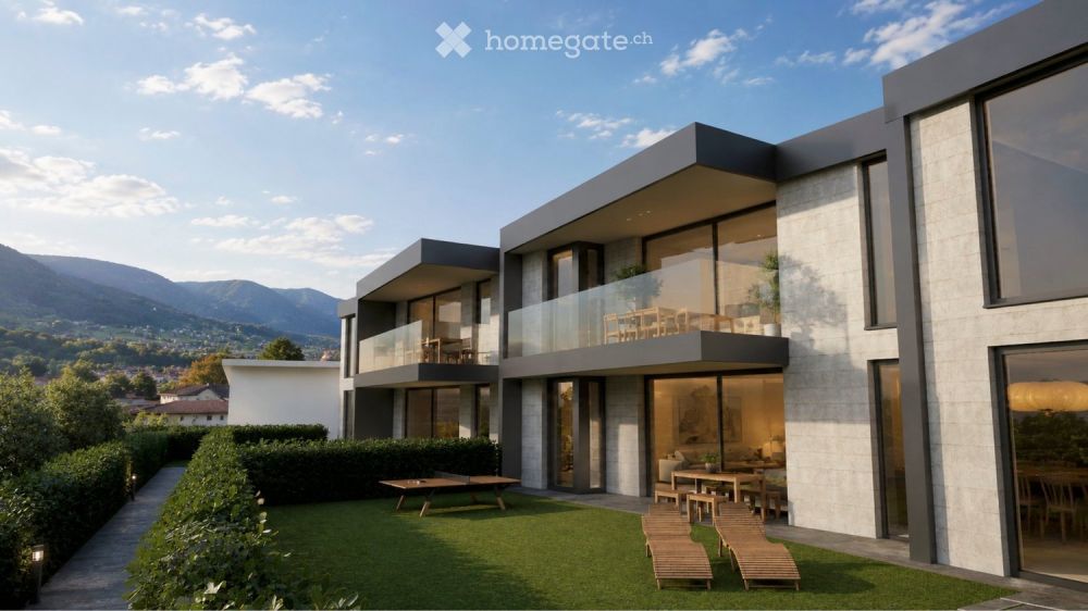 Nuova costruzione a Lugano - Davesco – 3.5 e 4.5 locali con giardino o terrazza -  Bild 2