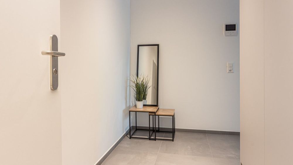 Moderne und ruhige Räume - 3.5 Zimmer in einer exklusiven Residenz am Stadtrand   | Spazi Moderni e Sereni - 3.5 Locali in Residenza Esclusiva ai Confini della Città - pregassona tri-001.jpg