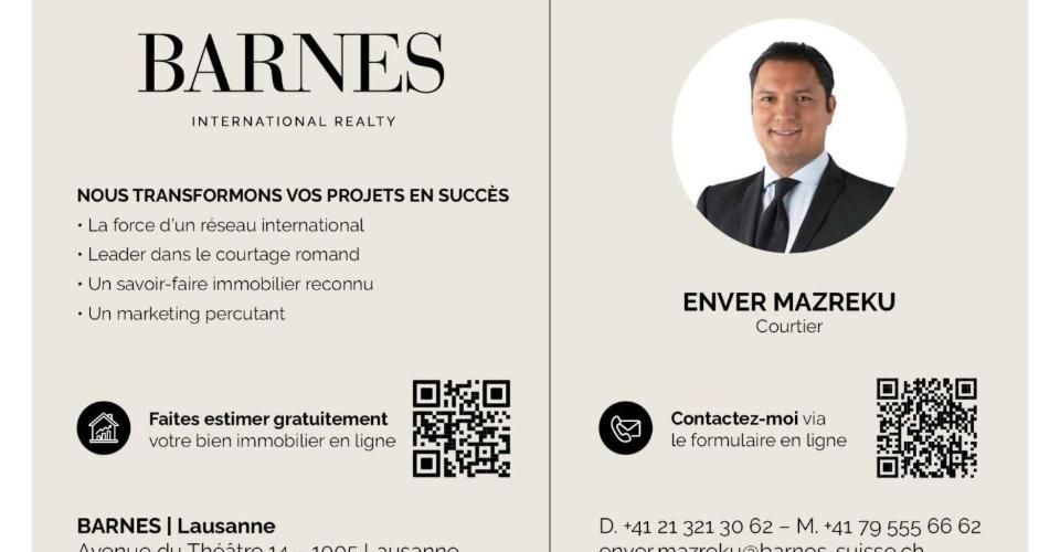 Trois villas de standing sur plans avec vue sur le lac Villa C - Maison contiguë 5.5 pièces - image - 9