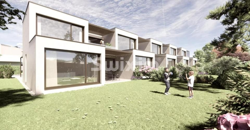 Villa d'angle HPE à Veyrier, A - Maison 5.5 pièces - image - 5