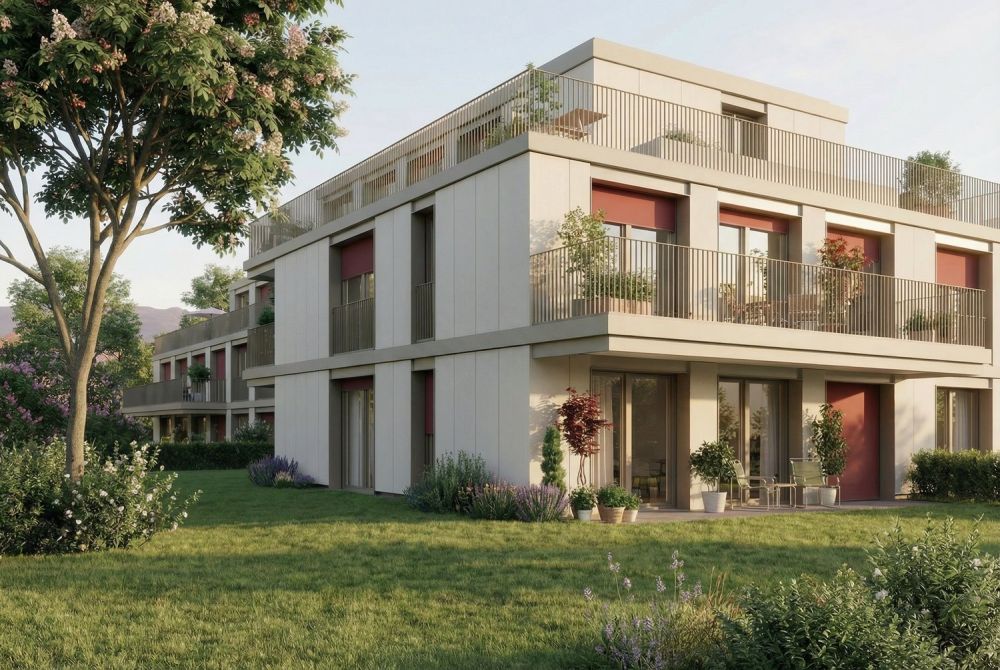 Moderne 2.5-Zimmer-Neubauwohnung am Blumenrain in Zollikon -  Bild 1