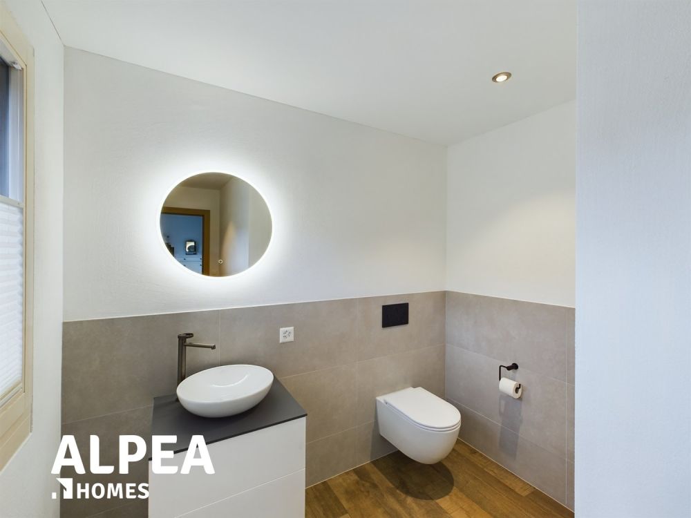 Neubau Einfamilienhaus in Surcasti, Graubünden mit Panoramablick -  Bild 7