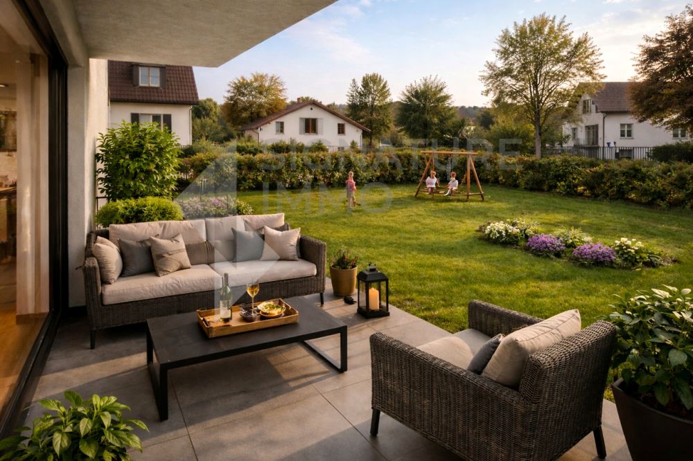 Vivez l'exception : une promotion exclusive de 6 appartements - 0 Rez Terrasse