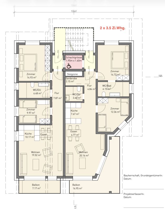 Top Neubauprojekt mit Matterhornblick - Primary residence - 6 Einheiten -  Bild 7