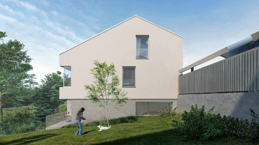 Maison mitoyenne d'architecte  à Crissier -  Bild 3