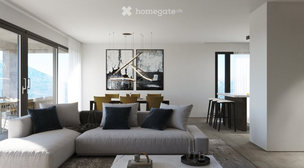 4.5 locali e 3.5 locali nuova residenza a Vezia -  Bild 6