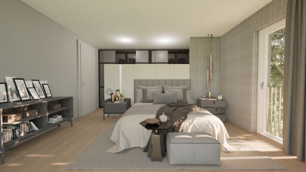 Zwei neue und moderne Häuser mit Garten -  Bild 8