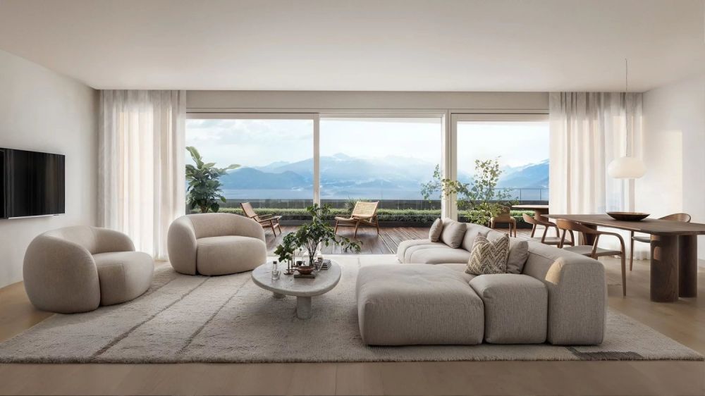 Magnifique attique de 3.5 pièces avec grande terrasse et jardin privatif -  Bild 5