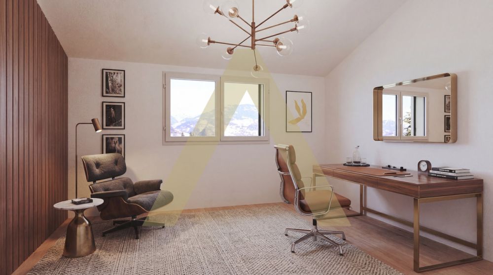 Comme un appartement familiale avec vue imprenable sur la vallée -  Bild 6