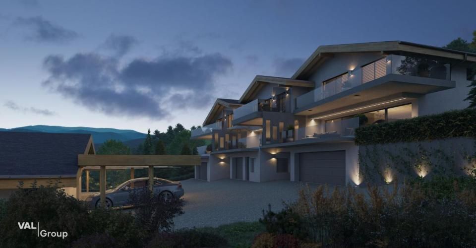 Un panorama qui inspire, un lieu où vos souvenirs prendront vie - Maison contiguë 4.5 pièces - image - 12