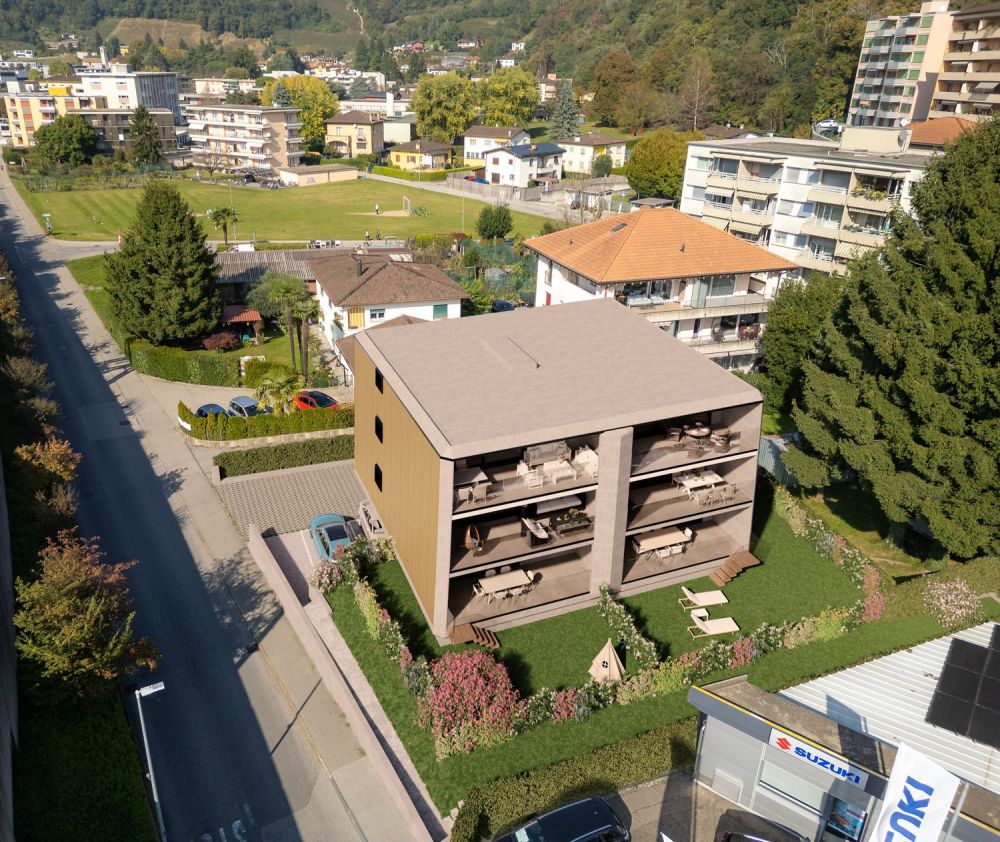 LUGANO-CADEMPINO: 4.5 LOCALI DI PROSSIMA COSTRUZIONE -  Bild 8