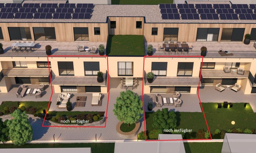 Moderne 5.5-Zimmer-Gartenwohnung mit Master Bedroom, Bad en Suite, Loggia & Balkon - Bild 1