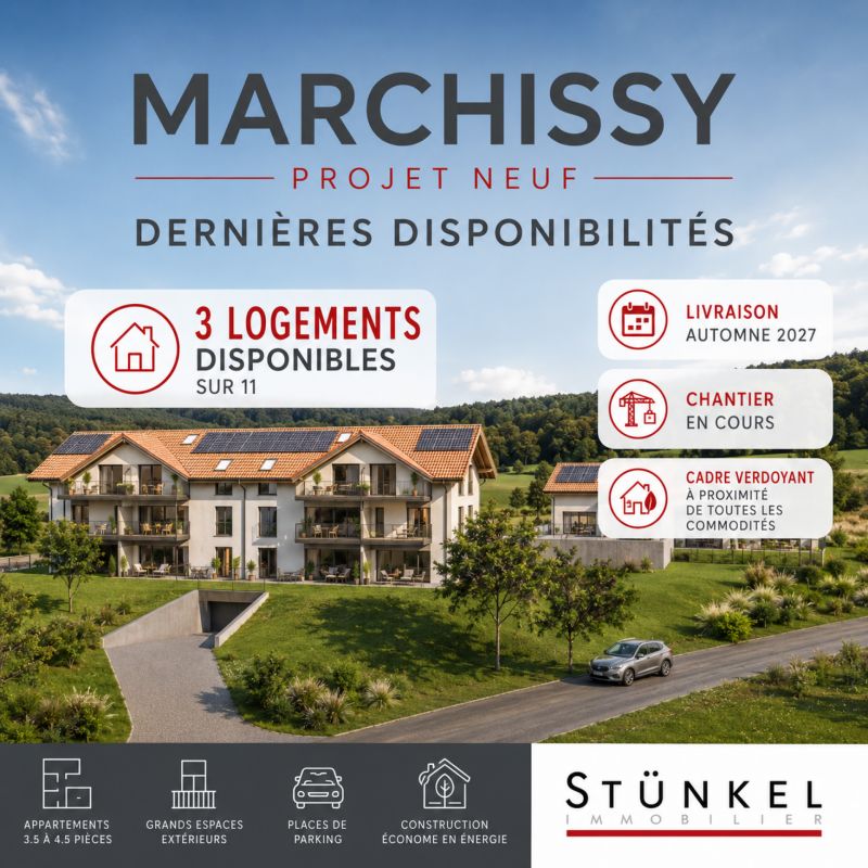 Letzte Verfügbarkeiten - Nur noch 3 Apartments verfügbar in Marchissy -  Bild 1