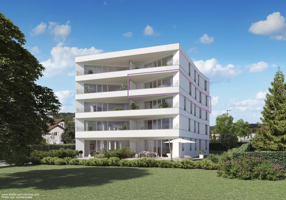 Appartement neuf 4.5P de standing - Lot n°07 "Le Pommier" - Bild 2