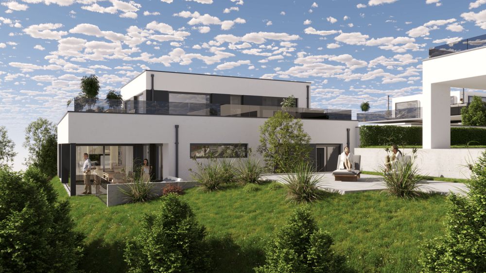 Exklusiver Neubau: Bauhaus-Designhaus mit traumhafter Seesicht an Bestlage in Tägerwilen -  Bild 2