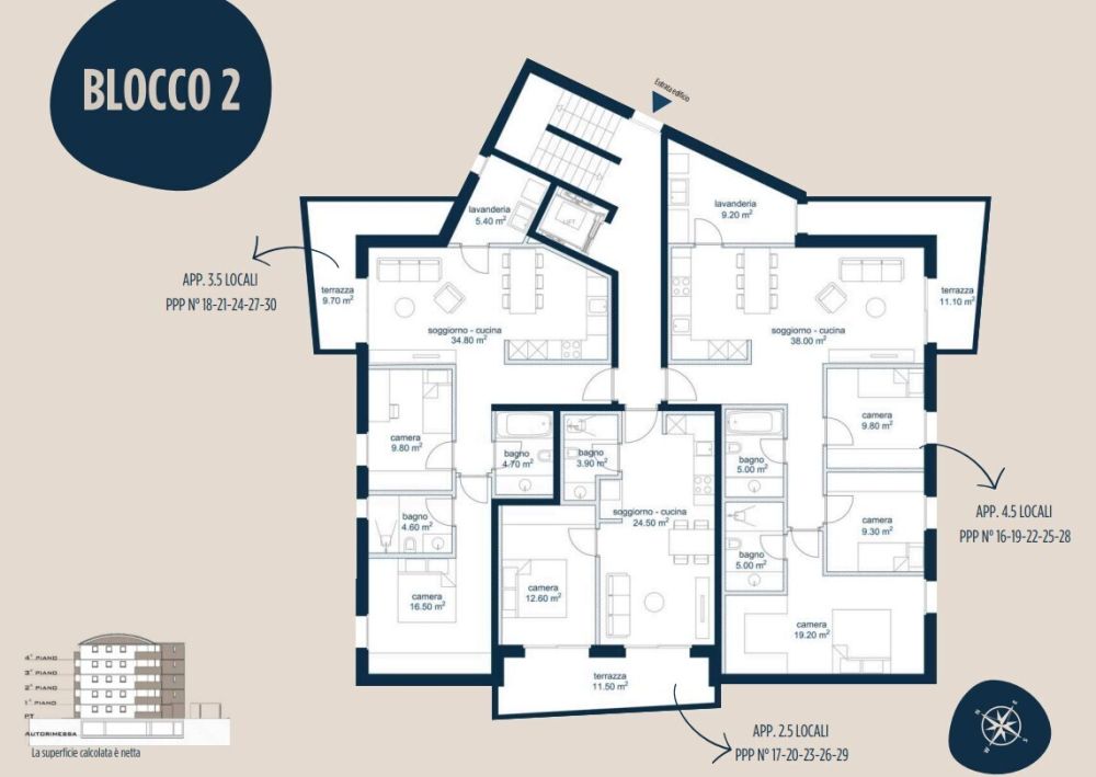NEUES UND MODERNES 2.5-ZIMMER-WOHNUNG MIT GROßER TERRASSE IN BIASCA -  Bild 10