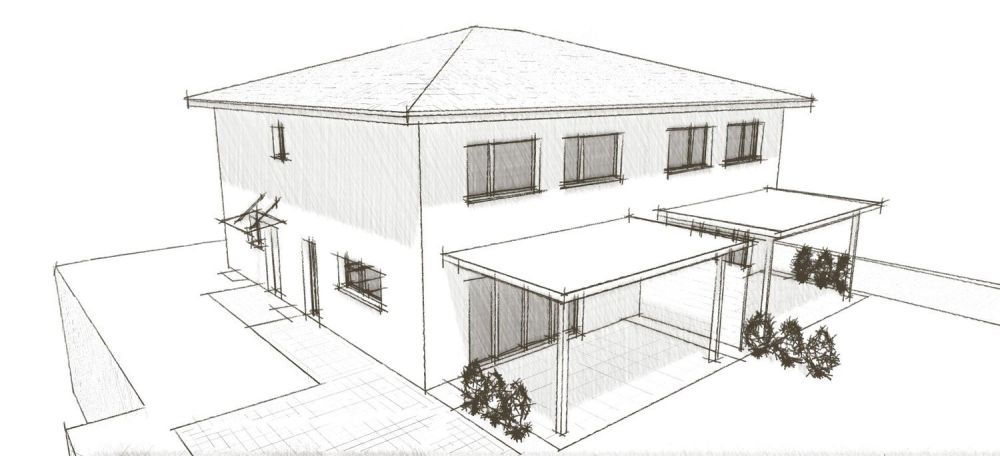 Neubauprojekt Doppel-Einfamilienhaus -  Bild 2