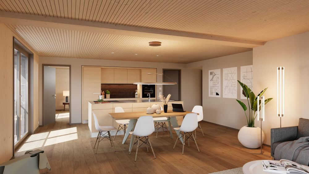 Moderne 5.5-Zimmer-Neubauwohnungen EG in Hombrechtikon -  Bild 5