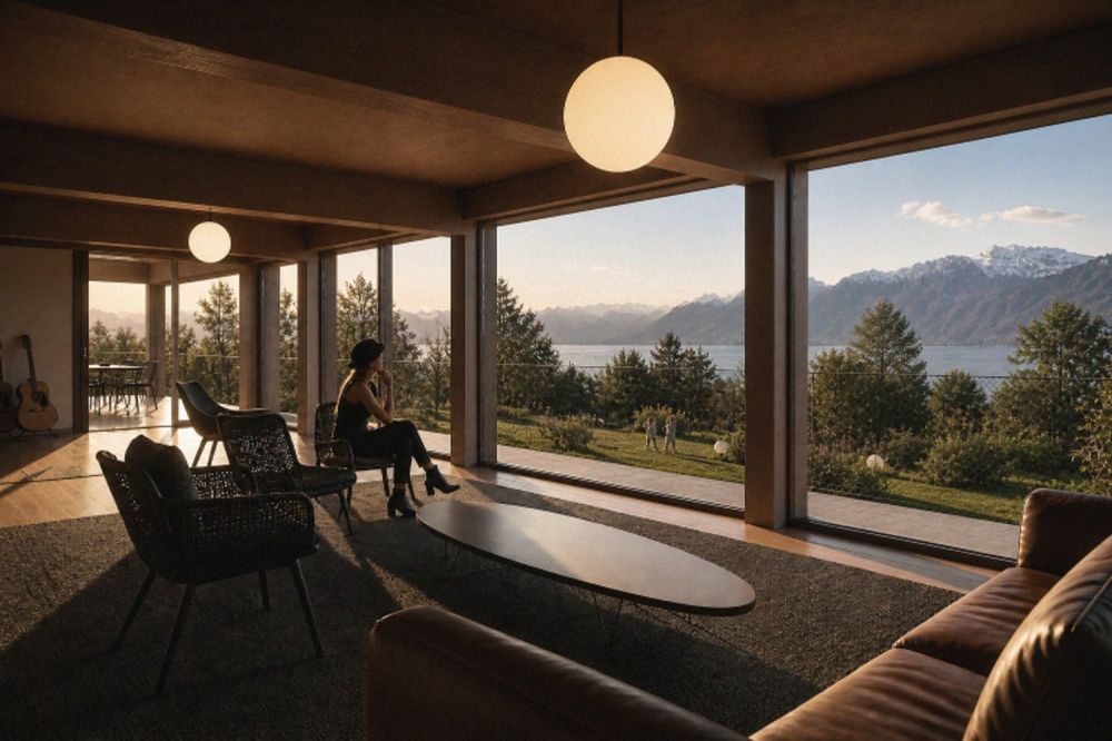 Elegante moderne Villa mit Panoramablick in einem bevorzugten Viertel - N -  Bild 6