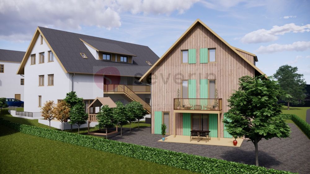NEUBAU UNWEIT VON RAFZ-FAMILIENHEIM AUF 210M2, 7.5 ZI DEFH INKL. TGPP - ANSICHT SÜD OSTEN MIT NACHBARSHAUS