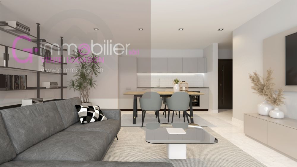 A vendre à Monthey, 2.5 pièces de 67m2 au 4ème étage - Bild 4