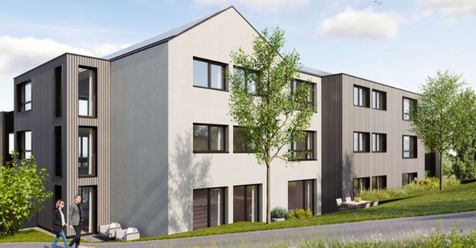 Neubauprojekt: 4.5-Zimmer-Obergeschosswohnung in Untereggen - Appartement 4.5 pièces - image - 1