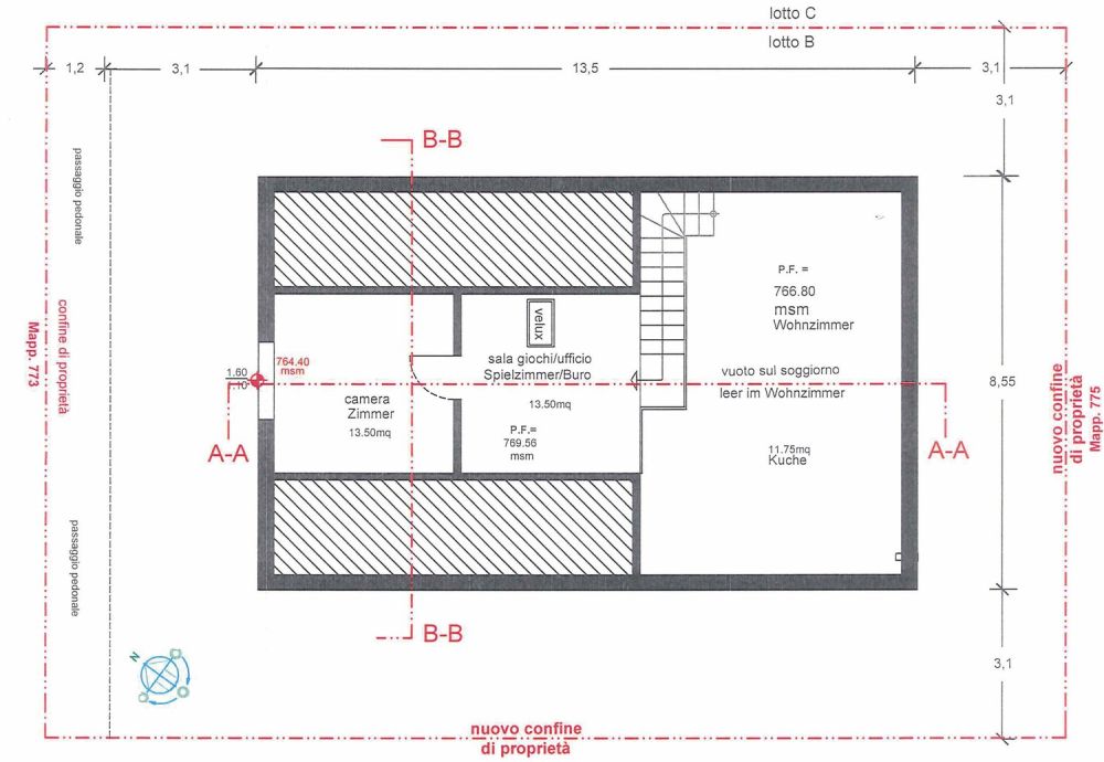 NUOVA COSTRUZIONE A FAIDO  CASA UNIFAMILIARE 4,5 LOCALI CON GIARDINO E VISTA MONTAGNA - Image 4