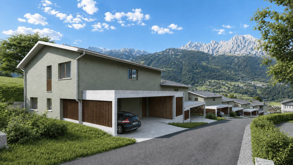 Neubau-Doppeleinfamilienhaus in Bürglen – Modern, familienfreundlich und naturah -  Bild 3