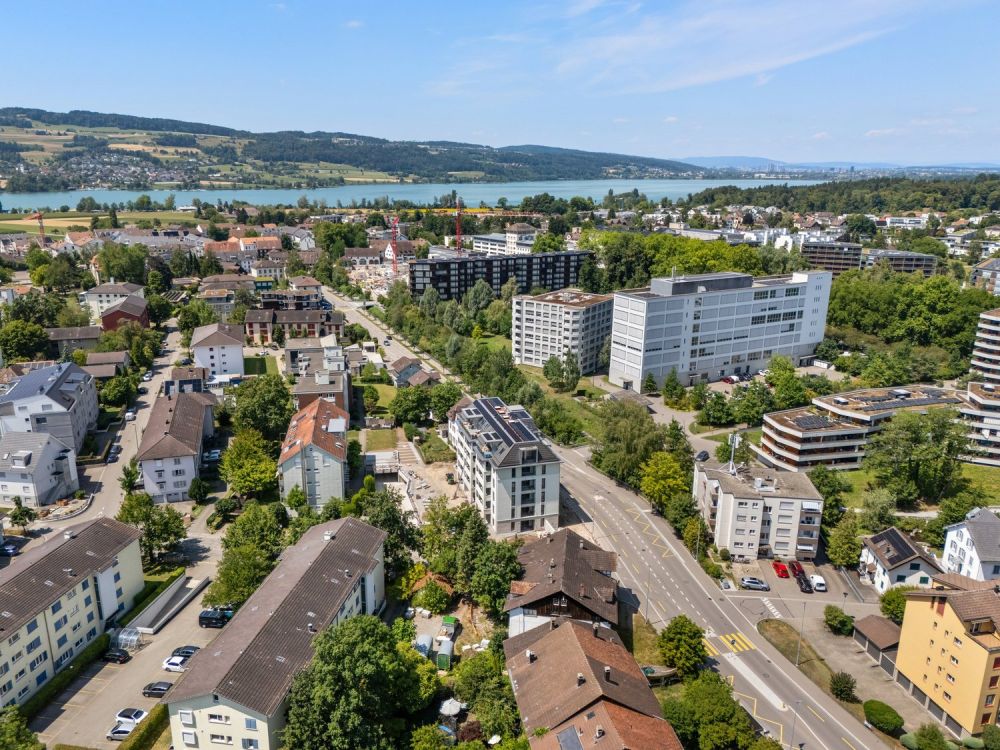Neubau: Grosse, stilvolle 4.5-Zimmer-Wohnung mit Balkon und Loggia -  Bild 1