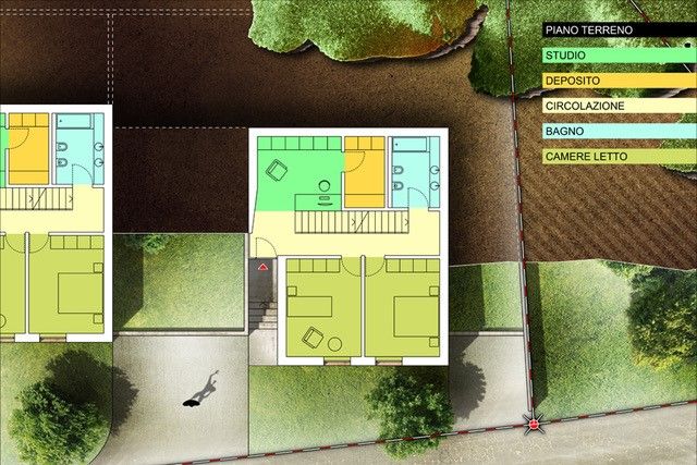 Neues Projekt von 3 unabhängigen Villen in Arosio (Malcantone) -  Bild 8
