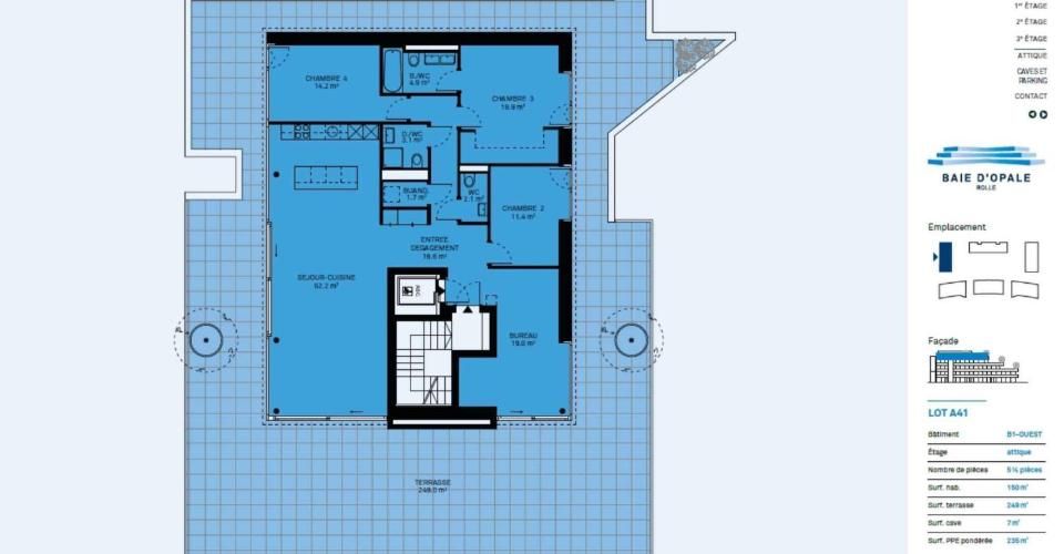 Magnifique attique neuf de 5.5 pièces – Rooftop exclusif à 360° - Appartement 5.5 pièces - image - 12