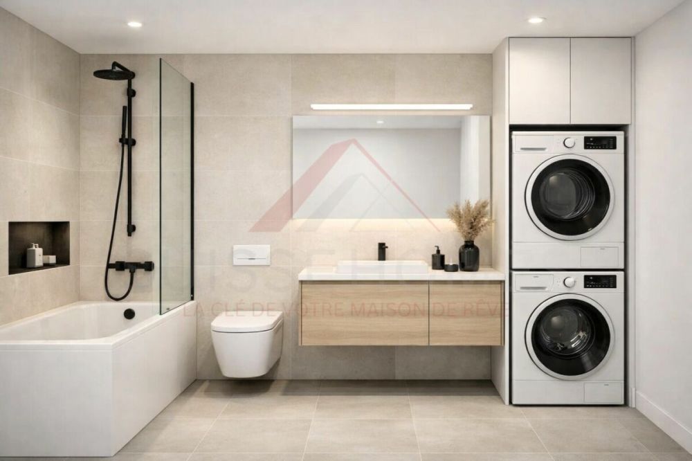 Corban - Appartement neuf 4,5 pièces avec terrasse 25 m² et jardin commun 800 m² - Bild 7