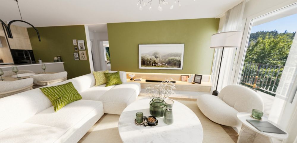 Lumière et espace dans un écrin moderne de 3,5 pièces, 98 m² - Bild 2