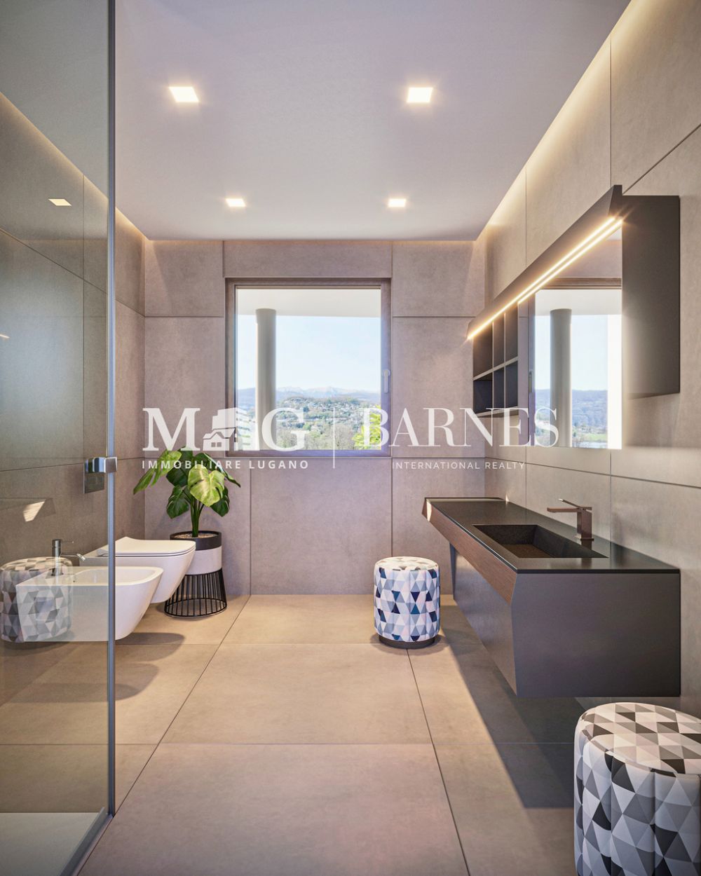 Collina d'Oro - Attico di nuova costruzione con terrazza panoramica - Bild 6