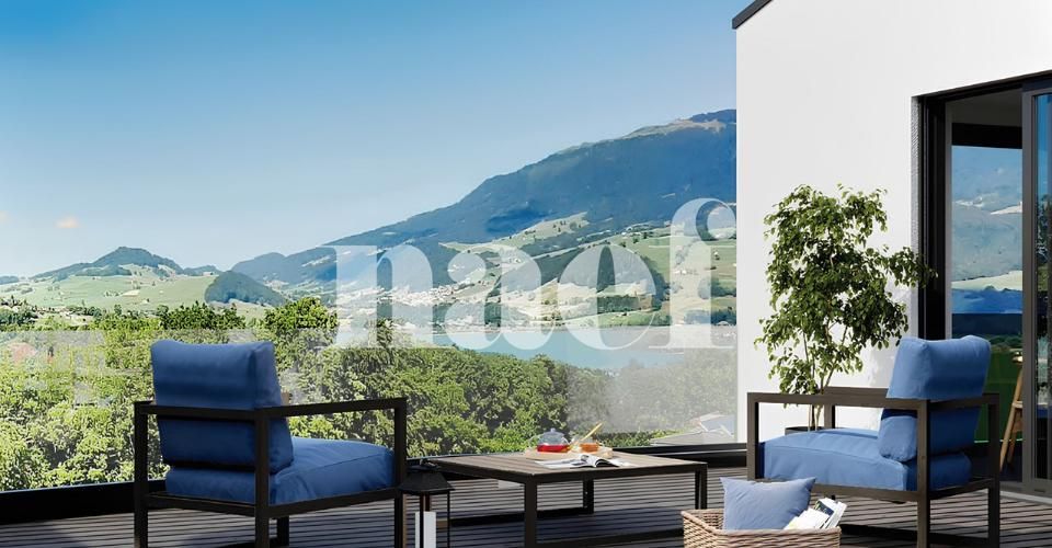 Appartement-Villa de 5.5 pièces avec vue imprenable à vendre à Sorens - Appartement 5.5 pièces - image - 5