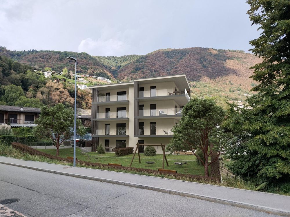 BELLISSIMO 3.5 LOCALI ULTIMO PIANO CON ROOF TOP A VACALLO -  Bild 6
