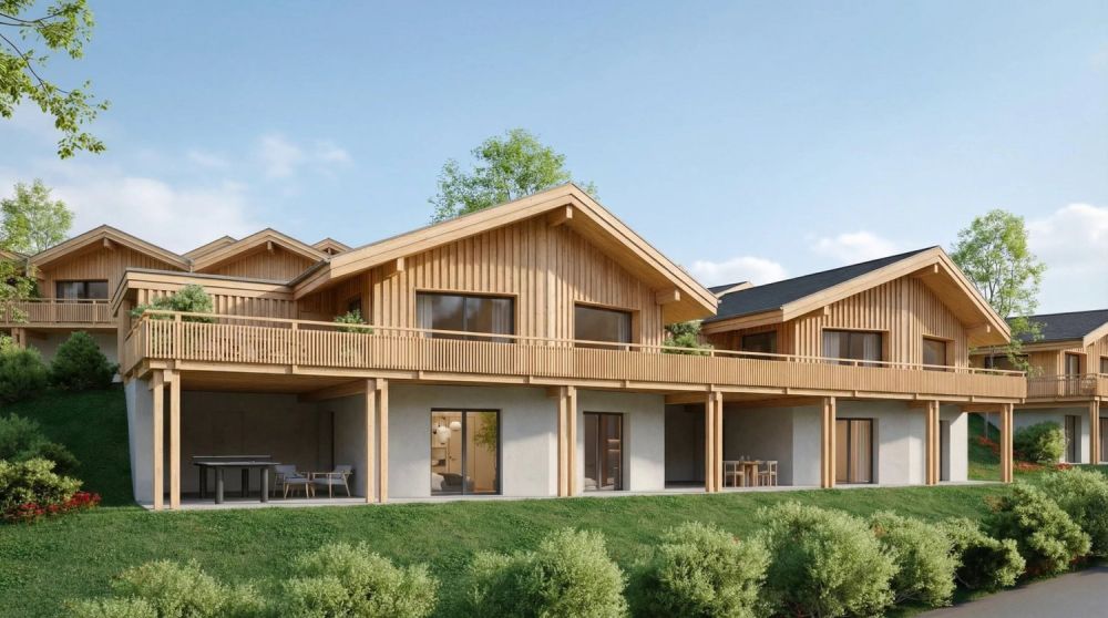 Moderne Chalets in Mollens Promotion Les Martelles -  Bild 8