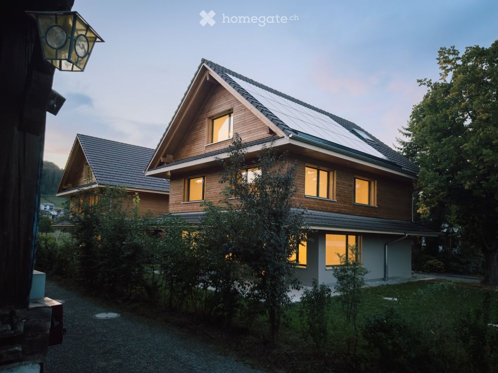 Natürlich wohnen in Mosen: Modernes Holzhaus nahe Hallwilersee -  Bild 10
