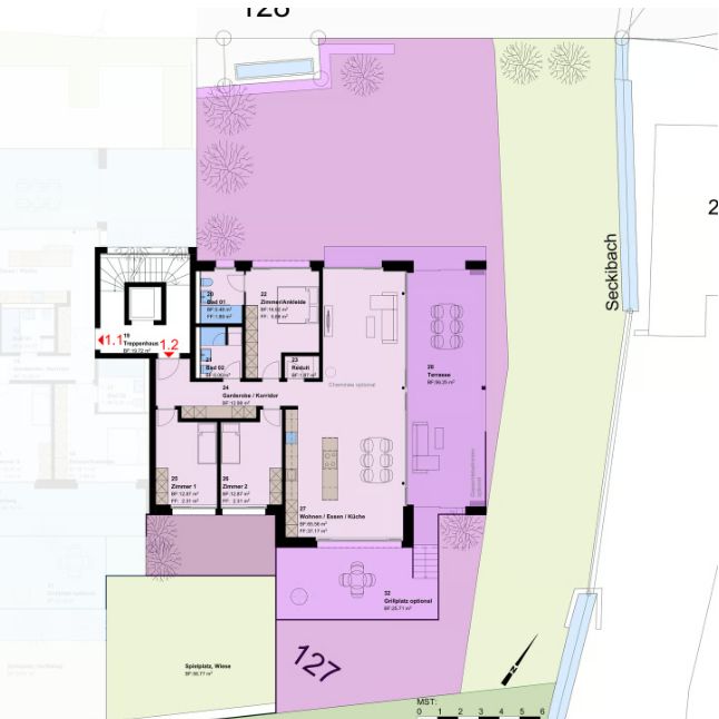 Neubauprojekt: 4.5-Zimmer-Erdgeschosswohnung in Untereggen - Image 8