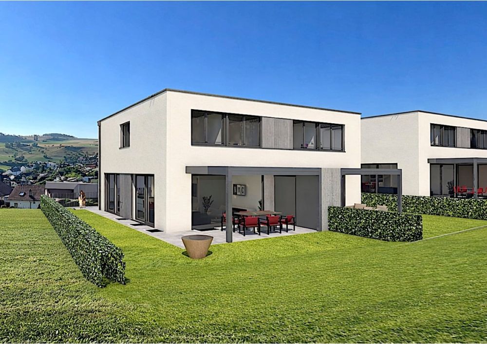 5.5-Zimmer-Doppeleinfamilienhaus Haus B1 Niederdorf -  Bild 2