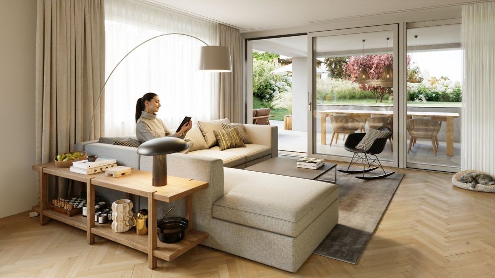 Moderne 3.5-Zimmer-Wohnung an ruhiger Lage von Rickenbach Sulz -  Bild 3