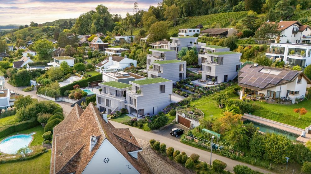 Biel-Benken-Panorama Einfamilienhaus mit nachhaltigem Holzbau in traumhafter Lage - Neubauprojekt -  Bild 2