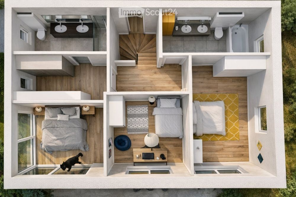 Neu - Moderne 5,5-Zimmer-Villa zu bauen – Seeblick & Baugenehmigung erteilt -  Bild 7